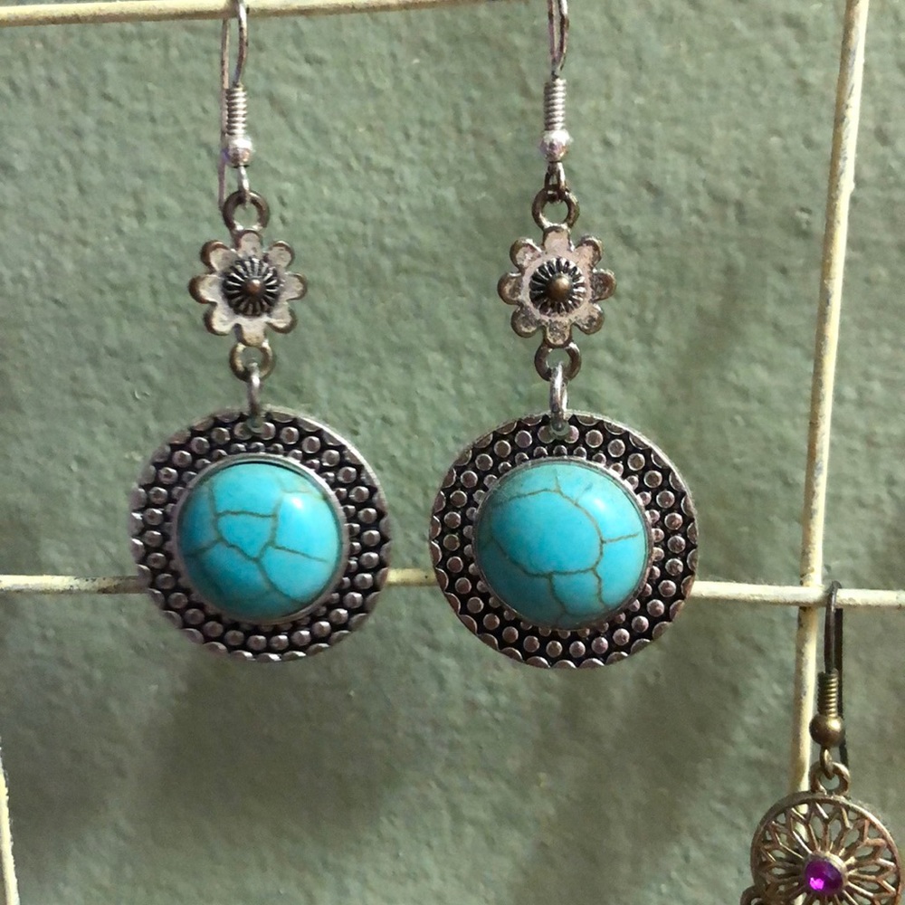 Turquoise earrings